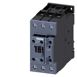 Mostrar detalles de CONTACTOR SIRIUS 3RT2035 S2 15HP 220V, 30HP 440V, 40A BOBINA 20..33V AC/DC 1NA+1NC Imagen de CONTACTOR SIRIUS 3RT2035 S2 15HP 220V, 30HP 440V, 40A BOBINA 20..33V AC/DC 1NA+1NC
