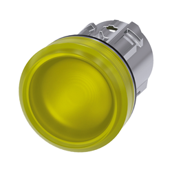 Mostrar detalles de LAMPARA DE SEÑALIZACION AMARILLO 22MM METAL LENTE LISA Imagen de LAMPARA DE SEÑALIZACION AMARILLO 22MM METAL LENTE LISA