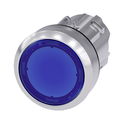 Mostrar detalles de BOTON PULSADOR ILUMINADO AZUL 22MM METALICO Imagen de BOTON PULSADOR ILUMINADO AZUL 22MM METALICO