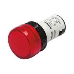 Mostrar detalles de LAMPARA DE SEÑALIZACIÓN ROJO 22MM 110V AC/DC LED INTEGRADO Imagen de LAMPARA DE SEÑALIZACIÓN ROJO 22MM 110V AC/DC LED INTEGRADO