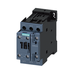 Mostrar detalles de CONTACTOR SIRIUS 3RT2027 S0 10HP 220V, 20HP 440V, 32A BOBINA 24V DC 1NA+1NC Imagen de CONTACTOR SIRIUS 3RT2027 S0 10HP 220V, 20HP 440V, 32A BOBINA 24V DC 1NA+1NC