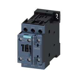 Mostrar detalles de CONTACTOR SIRIUS 3RT2028 S0 10HP 220V, 25HP 440V, 38A BOBINA 24V DC 1NA+1NC Imagen de CONTACTOR SIRIUS 3RT2028 S0 10HP 220V, 25HP 440V, 38A BOBINA 24V DC 1NA+1NC