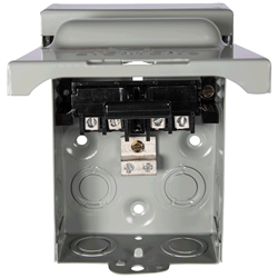 Mostrar detalles de INTERRUPTOR DE SEGURIDAD 2 X 60A 240V NEMA 3R S/PORTA FUSIBLE Imagen de INTERRUPTOR DE SEGURIDAD 2 X 60A 240V NEMA 3R S/PORTA FUSIBLE