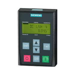 Mostrar detalles de PANEL DE OPERACIÓN BASICO PARA VARIADOR G120 Y G120C BOP-2 CU230 Y CU240 B/E-2 T SIEMENS Imagen de PANEL DE OPERACIÓN BASICO PARA VARIADOR G120 Y G120C BOP-2 CU230 Y CU240 B/E-2 T SIEMENS