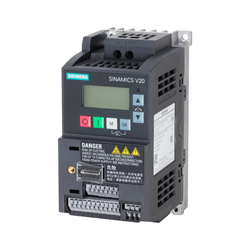 Mostrar detalles de VARIADOR SINAMICS V20 ENTRADA MONOFASICA 220V AC 0.25KW, 1/3 HP SIEMENS Imagen de VARIADOR SINAMICS V20 ENTRADA MONOFASICA 220V AC 0.25KW, 1/3 HP SIEMENS