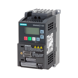 Mostrar detalles de VARIADOR SINAMICS V20 ENTRADA MONOFASICA 220V AC 0.75KW, 0.75HP 6SL32105BB175UV0 Imagen de VARIADOR SINAMICS V20 ENTRADA MONOFASICA 220V AC 0.75KW, 0.75HP 6SL32105BB175UV0