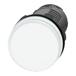 Mostrar detalles de LAMPARA DE SEÑALIZACIÓN BLANCO 22MM 220V AC LED INTEGRADO Imagen de LAMPARA DE SEÑALIZACIÓN BLANCO 22MM 220V AC LED INTEGRADO