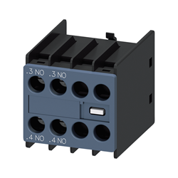 Mostrar detalles de BLOQUE DE CONTACTOS AUXILIARES FRONTAL PARA 3RT2, 3RH2 2NA Imagen de BLOQUE DE CONTACTOS AUXILIARES FRONTAL PARA 3RT2, 3RH2 2NA