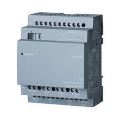 Mostrar detalles de LOGO! DM16 24R MOD. AMPLIACION, AL/E/S: 24V DC/24V DC/RELE, 8 ED/8 SD, PARA LOGO! 8 Imagen de LOGO! DM16 24R MOD. AMPLIACION, AL/E/S: 24V DC/24V DC/RELE, 8 ED/8 SD, PARA LOGO! 8