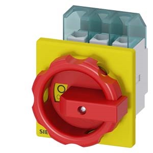 Imagen de INTERRUPTOR SECCIONADOR 3LD PARADA DE EMERGENCIA 3P 32A FIJACION FRONTAL