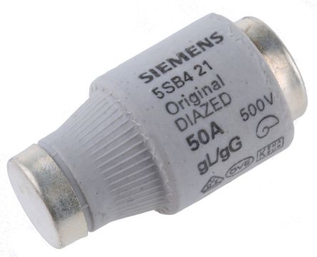 Imagen de FUSIBLE DIAZED 5SB4211 50 AMP 500V