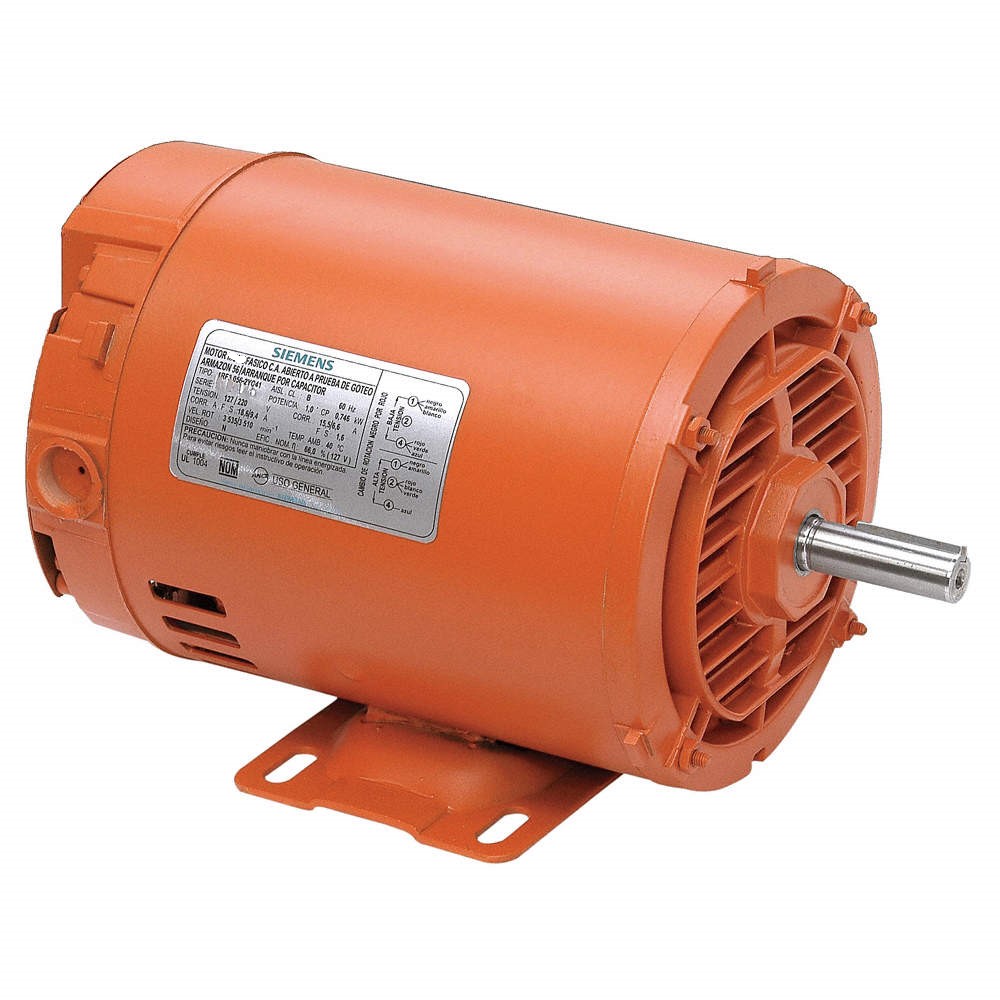 Imagen de MOTOR TRIFASICO 1RA9 1 HP 4 POLOS 220/440 V
