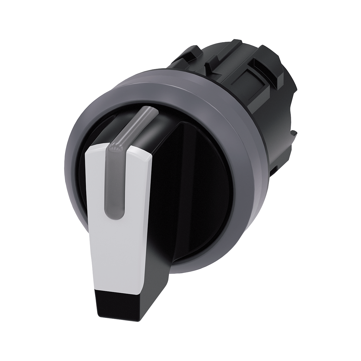 Imagen de SELECTOR ILUMINABLE BLANCO 3 POSICIONES CON RETENCION 3SU