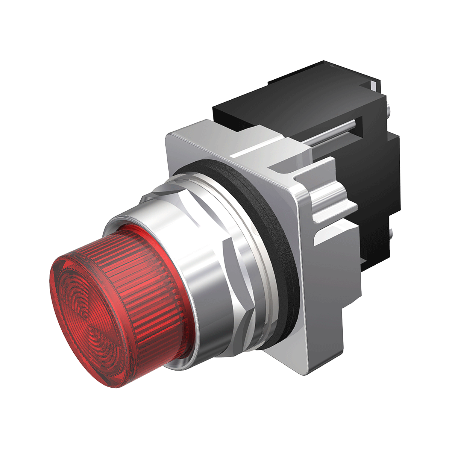 Imagen de LUZ PILOTO ROJA 30MM INCANDESCENTE 24V AC/DC NEMA 3R, 4X, 12
