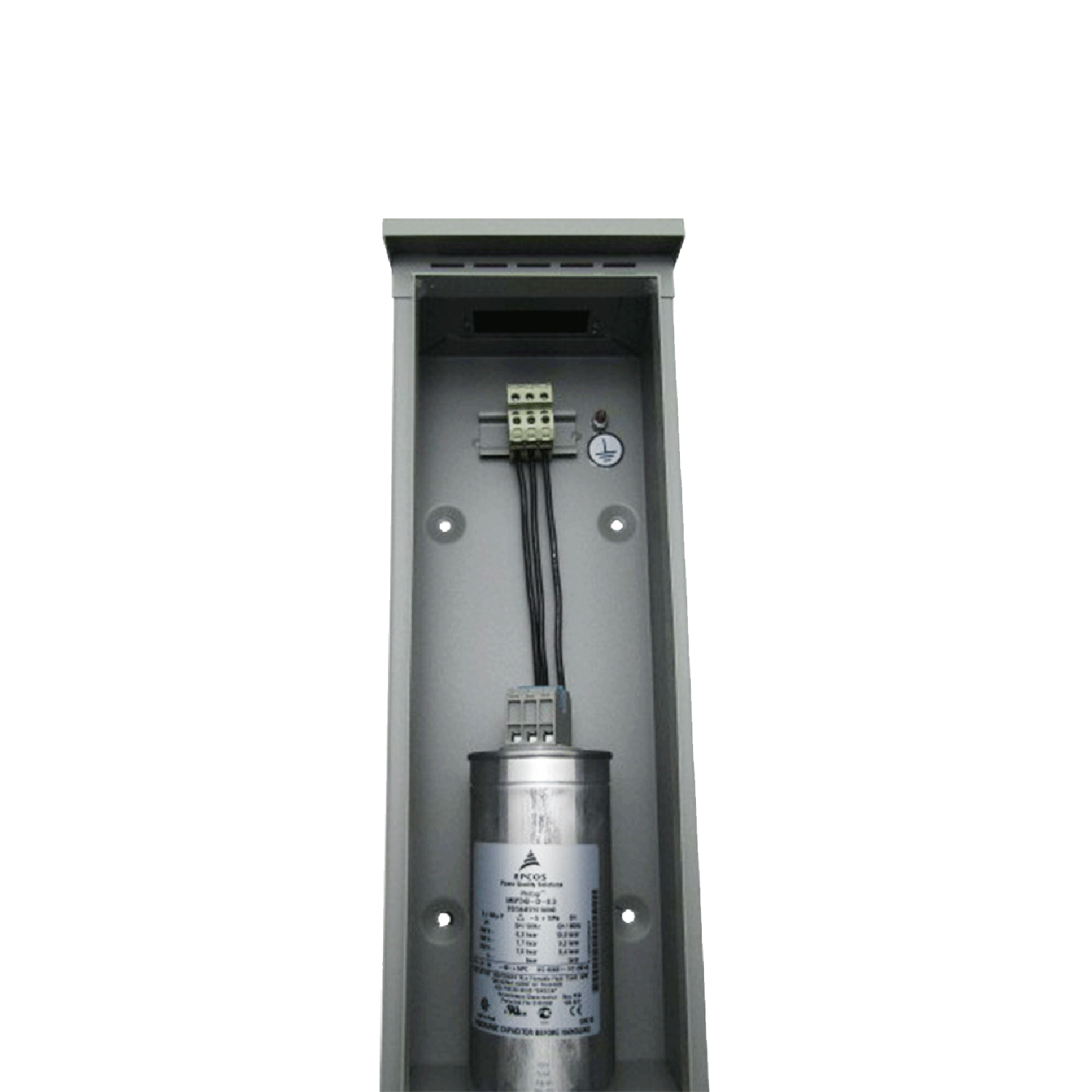 Imagen de BANCO DE CAPACITORES 10 KVAR 240 V FIJO A7B10000002692 (NO APLICA GARANTIA POR: TRANSITORIOS Y/O ARM