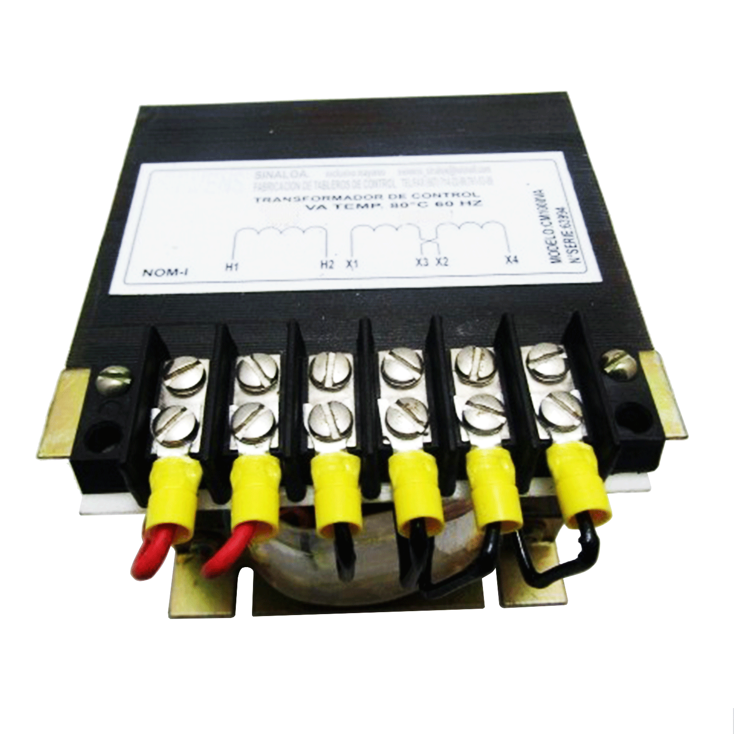 TRANSFORMADOR DE CONTROL 1000 VA 440-220/110 VMaterial y Equipo Eléctrico