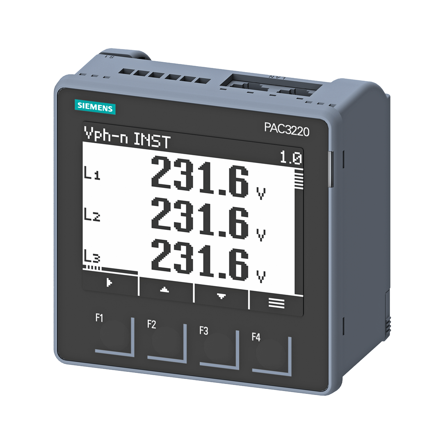 MEDICION SENTRON PAC3220 LCD 96X96MM POWER MONITOR 7KM32200BA011DA0Material  y Equipo Eléctrico Distribuidor Autorizado Siemens México