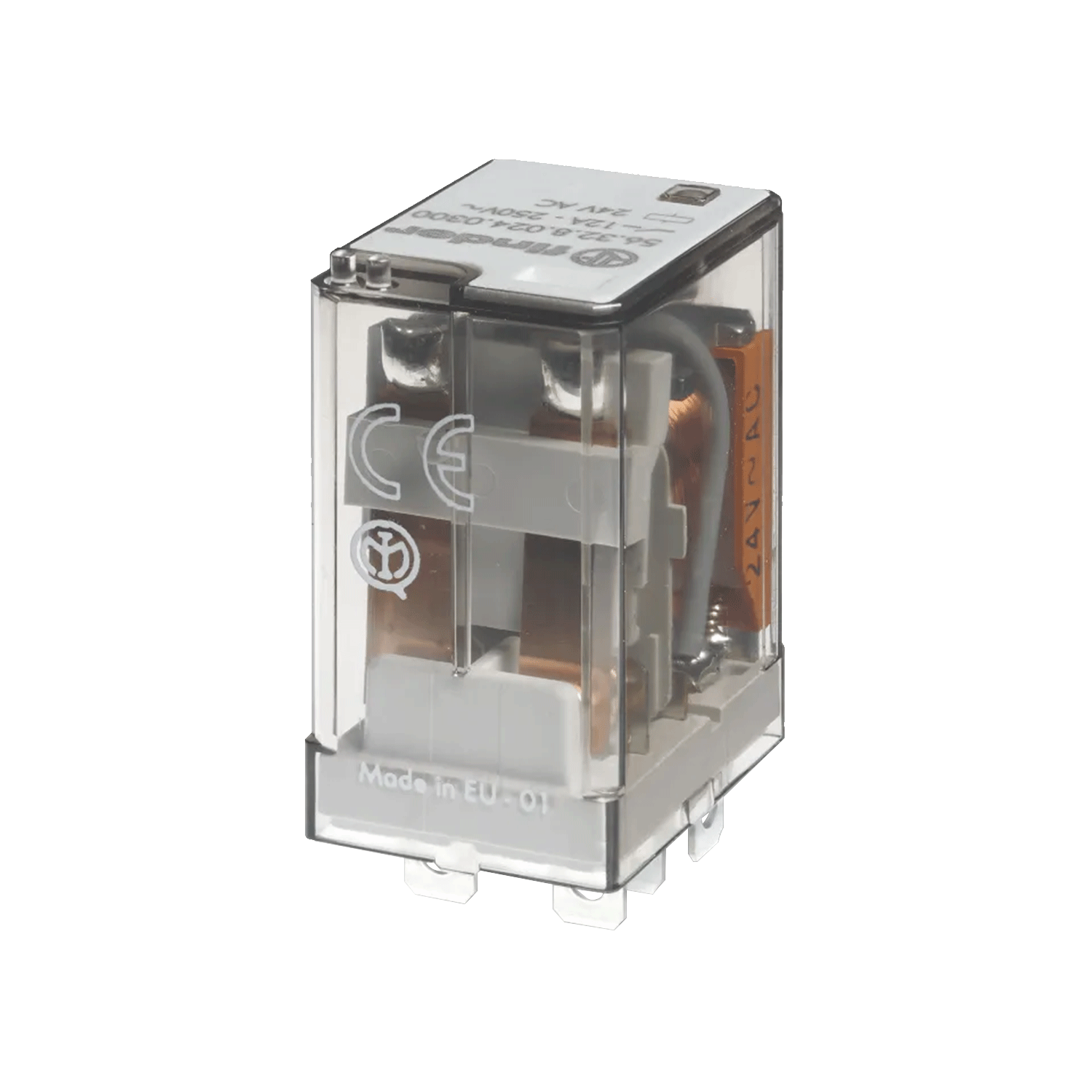 Imagen de RELÉ 2CC FASTON  (24VDC) 12 A   56.32.9.024.0074