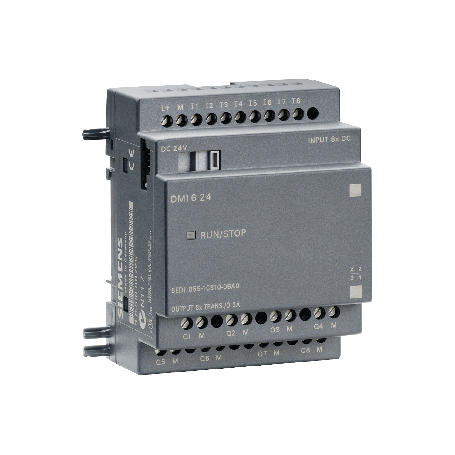 Imagen de LOGO MODULO EXPASION DM16 24, 8DI/8D0 TRANSITOR 24 VDC