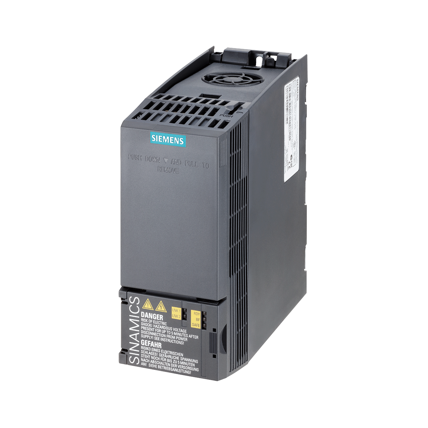 Imagen de VARIADOR G120C 1 HP 0.75KW 2.2A 440 VAC COMUNICACIÓN MODBUS
