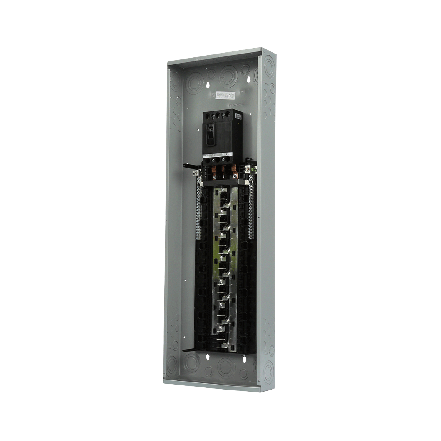 Imagen de CENTRO DE CARGA QP 42 POLOS TRIFASICO CON INTERRUPTOR EMPOTRAR/SOBREPONER