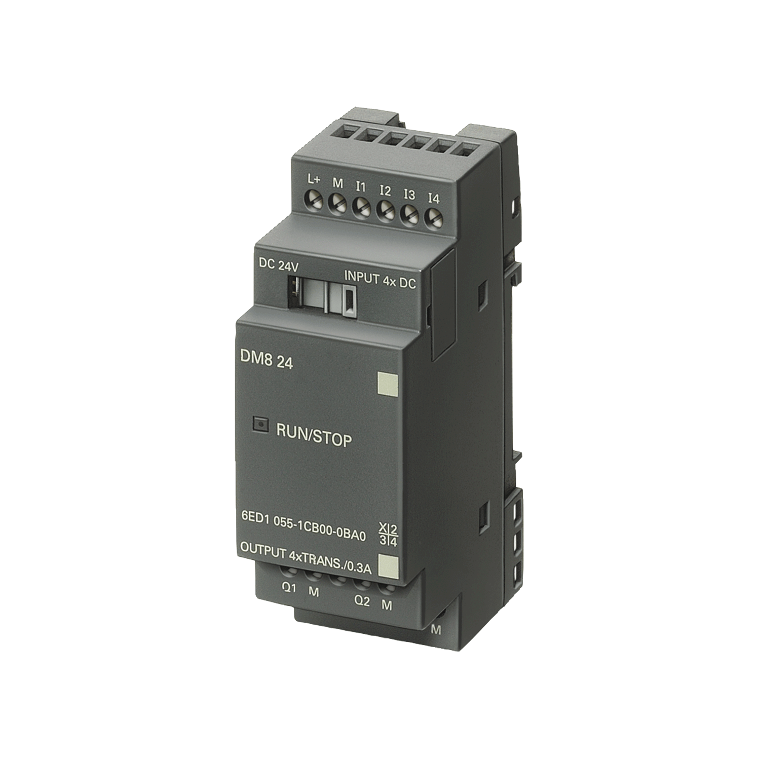 Imagen de LOGO MODULO EXPANSION DM8 24, ADI/AD0 TRANSISTOR 24 VDC PARA LOGO 6 Y 7
